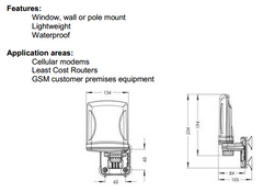 Poynting Cross Polarised Antenna